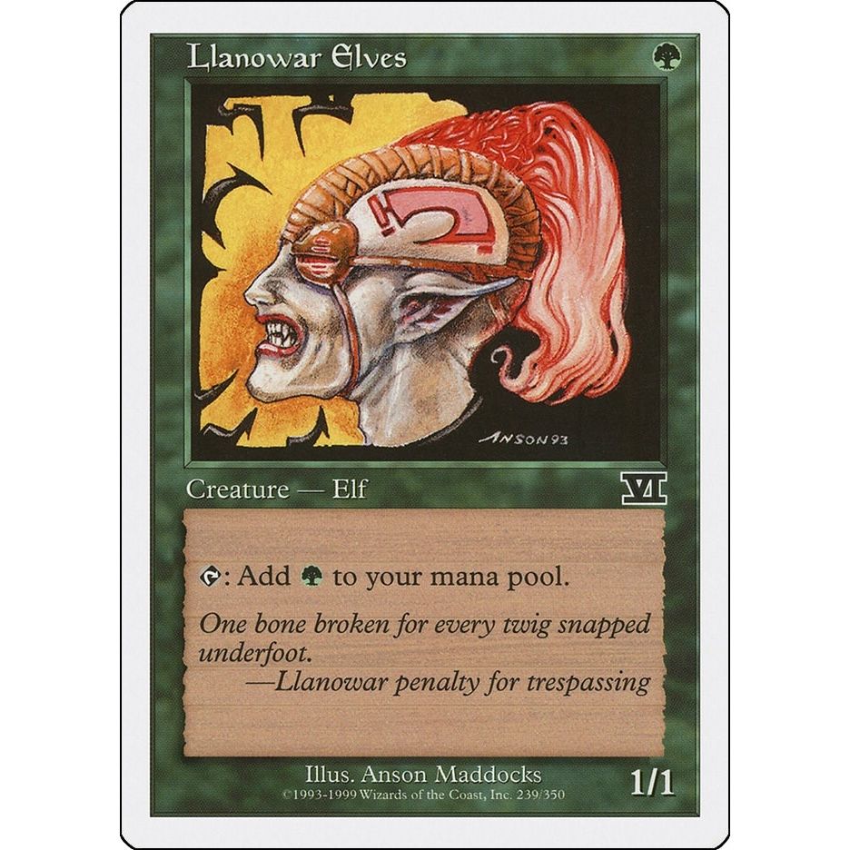 Image for Llanowar Elves (239) (6ED) - Magic: The Gathering