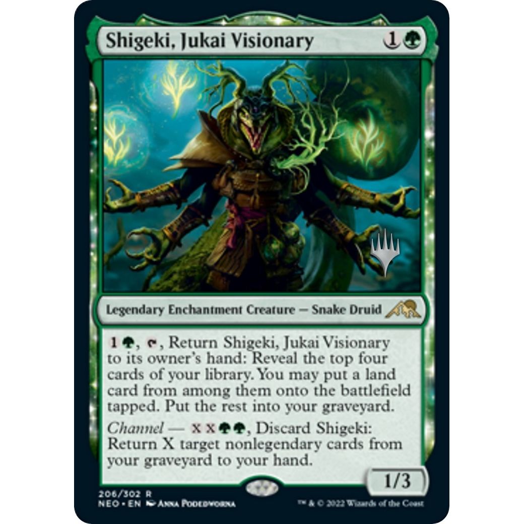 Image for Shigeki, Jukai Visionary (206) (PPNEO) - Magic: The Gathering