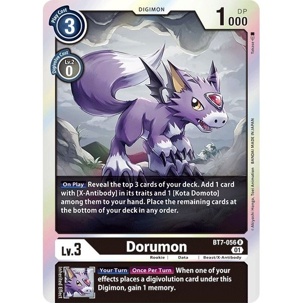 Image for Dorumon (BT7-056 R) (BT07) - Digimon Card Game