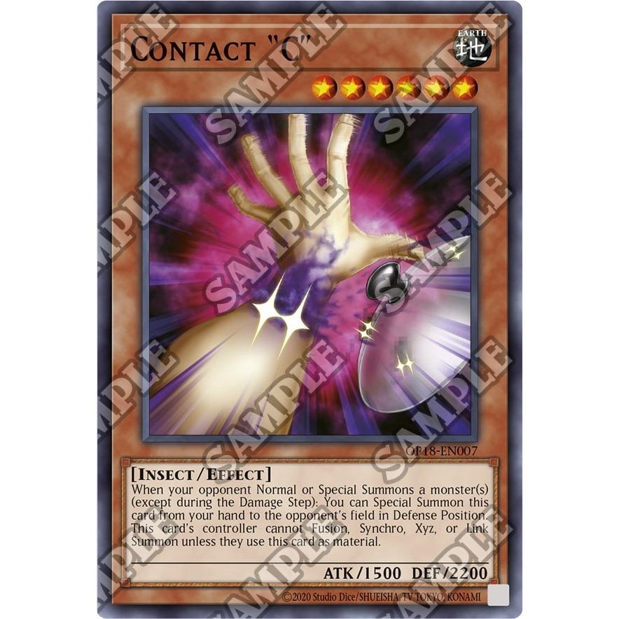 Image for Contact "C" (OP18-EN007) (OP18) - YuGiOh