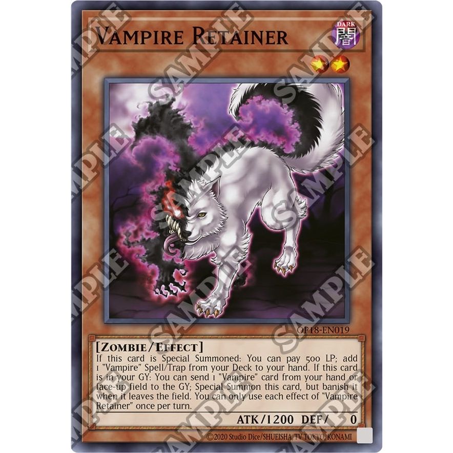 Image for Vampire Retainer (OP18-EN019) (OP18) - YuGiOh