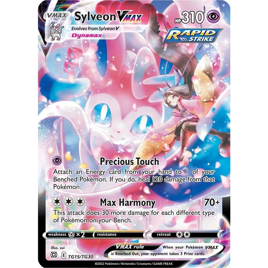 Image for Sylveon VMAX (TG15/TG30) (SWSH09:TG) - Pokemon