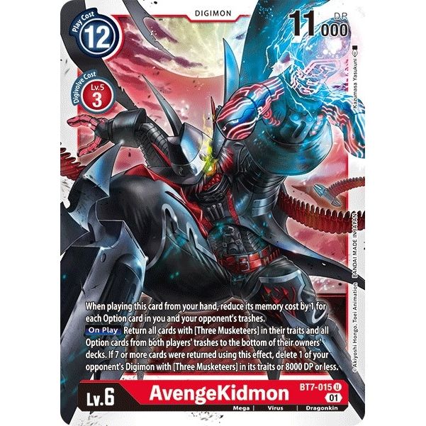 Image for AvengeKidmon (BT7-015 U) (BT07) - Digimon Card Game