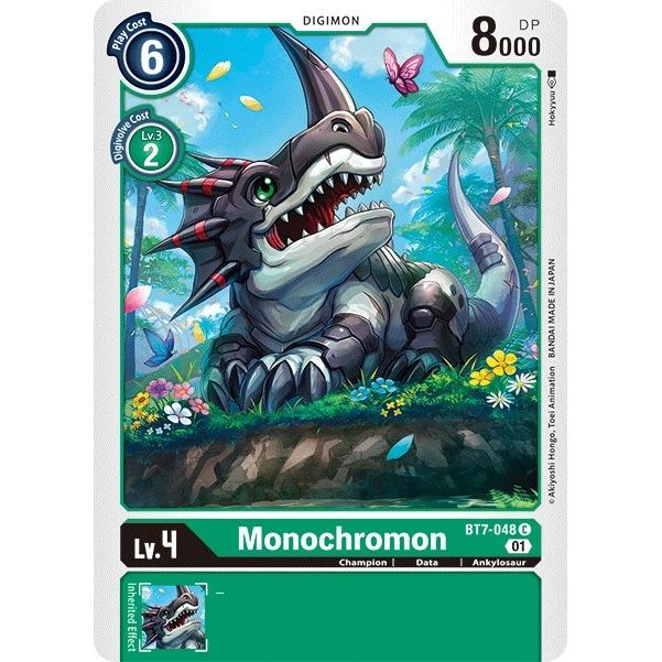 Image for Monochromon (BT7-048 C) (BT07) - Digimon Card Game