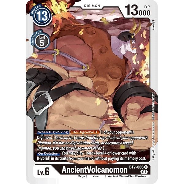 Image for AncientVolcanomon (BT7-066 C) (BT07) - Digimon Card Game