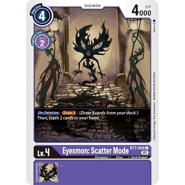 Image for Eyesmon: Scatter Mode (BT7-069 C) (BT07) - Digimon Card Game