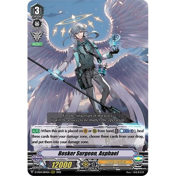 Image for Bosker Surgeon, Asphael (D-VS04/004EN) (D-VS04) - Cardfight Vanguard