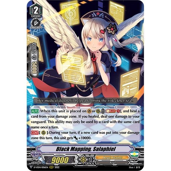 Image for Black Mapping, Salaphiel (D-VS04/006EN) (D-VS04) - Cardfight Vanguard