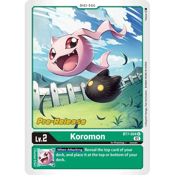 Image for Koromon (BT7-004 U) (BT07_PR) - Digimon Card Game
