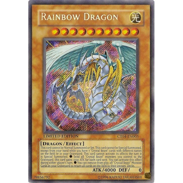 Image for Rainbow Dragon (CT04-EN005) (CT04) - YuGiOh