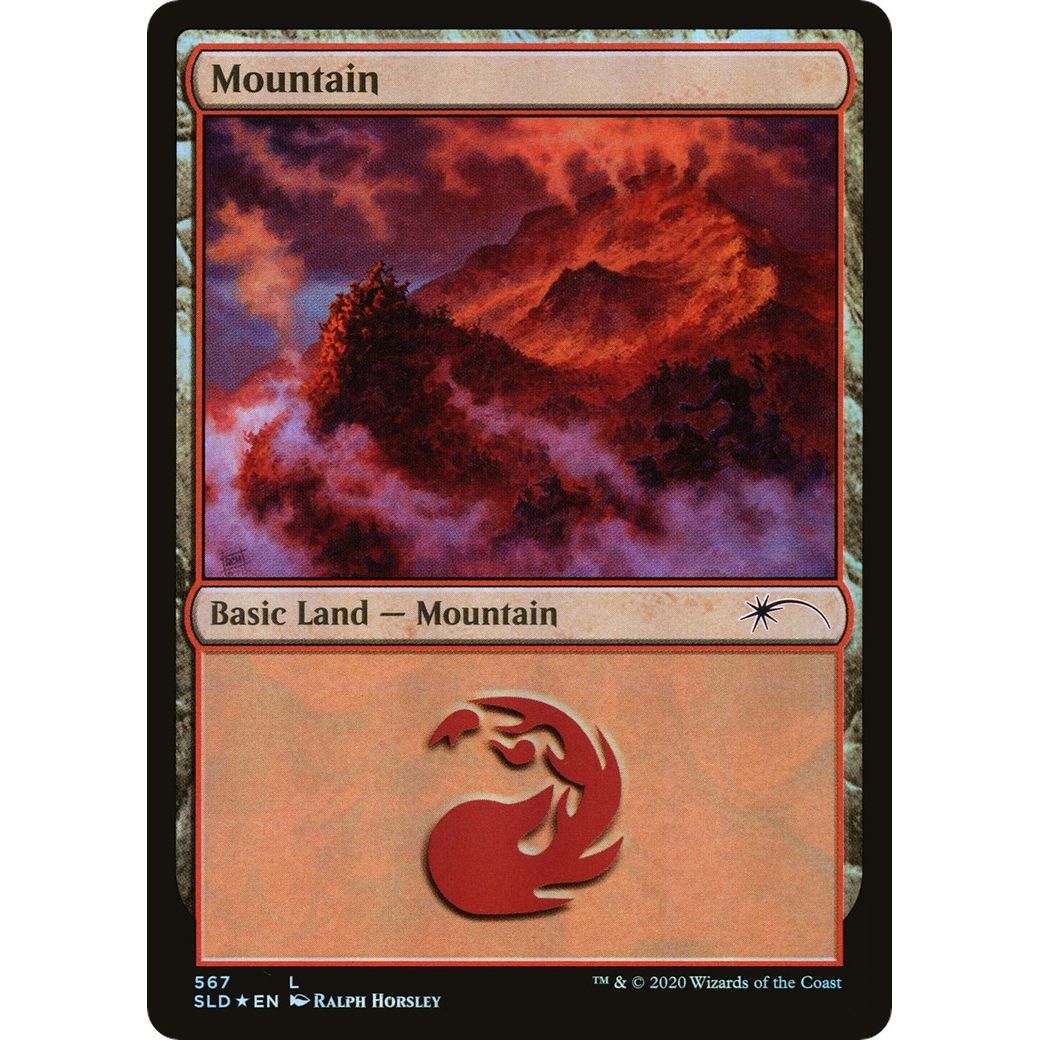Image for Mountain (567) (567) (SLD) - Magic: The Gathering