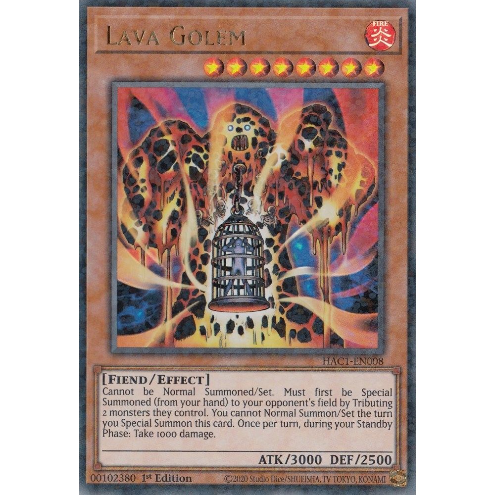 Image for Lava Golem (Duel Terminal) (HAC1-EN008) (HAC1) - YuGiOh