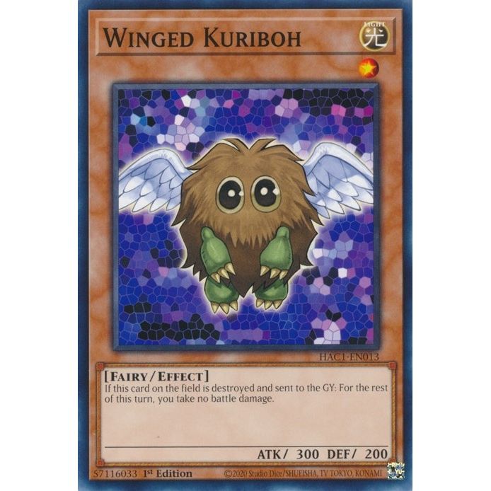 Image for Winged Kuriboh (HAC1-EN013) (HAC1) - YuGiOh