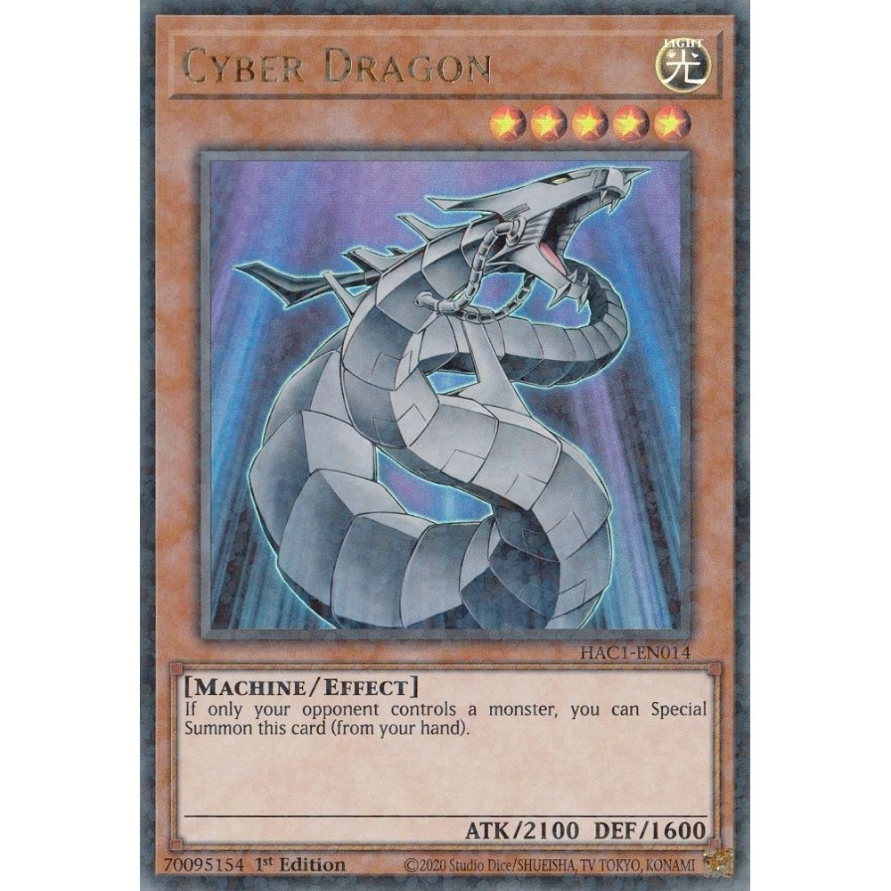 Image for Cyber Dragon (Duel Terminal) (HAC1-EN014) (HAC1) - YuGiOh