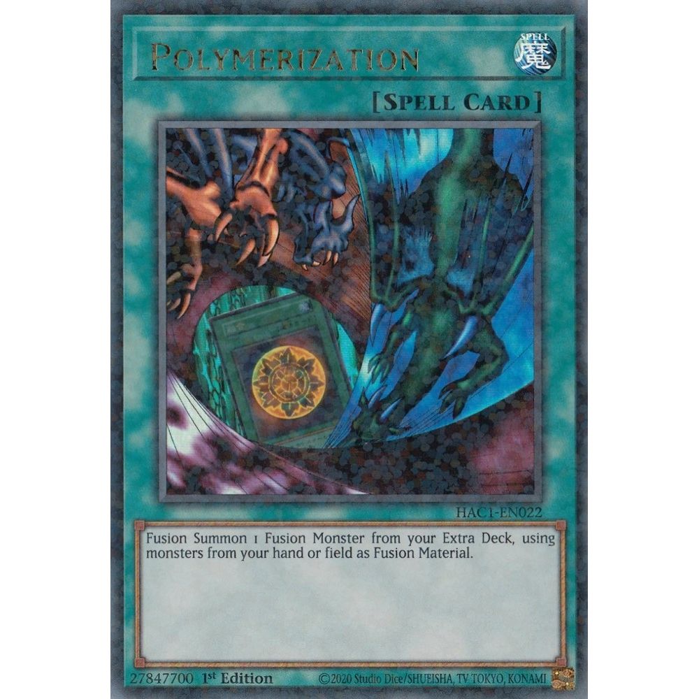 Image for Polymerization (Duel Terminal) (HAC1-EN022) (HAC1) - YuGiOh
