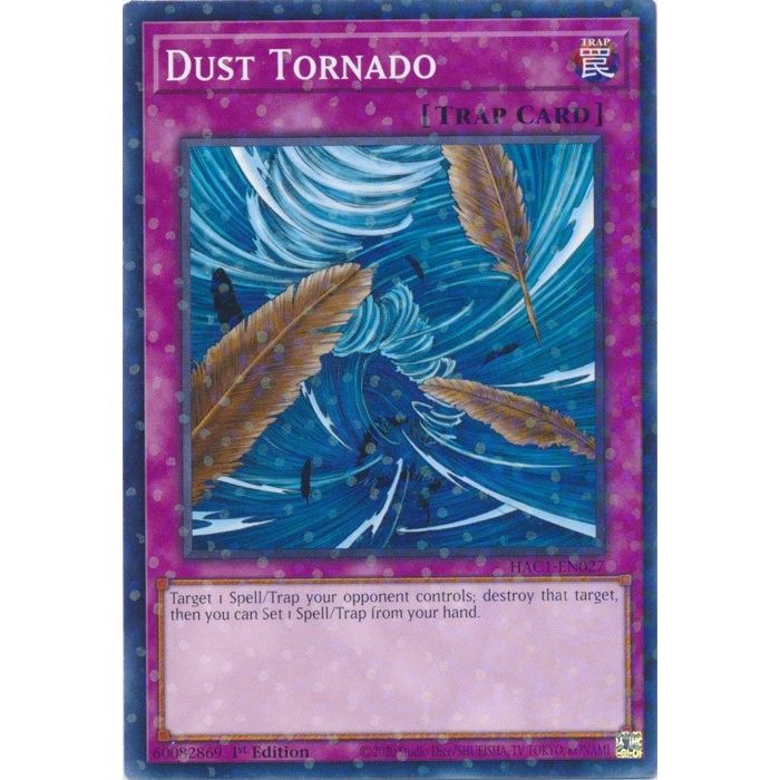 Image for Dust Tornado (Duel Terminal) (HAC1-EN027) (HAC1) - YuGiOh