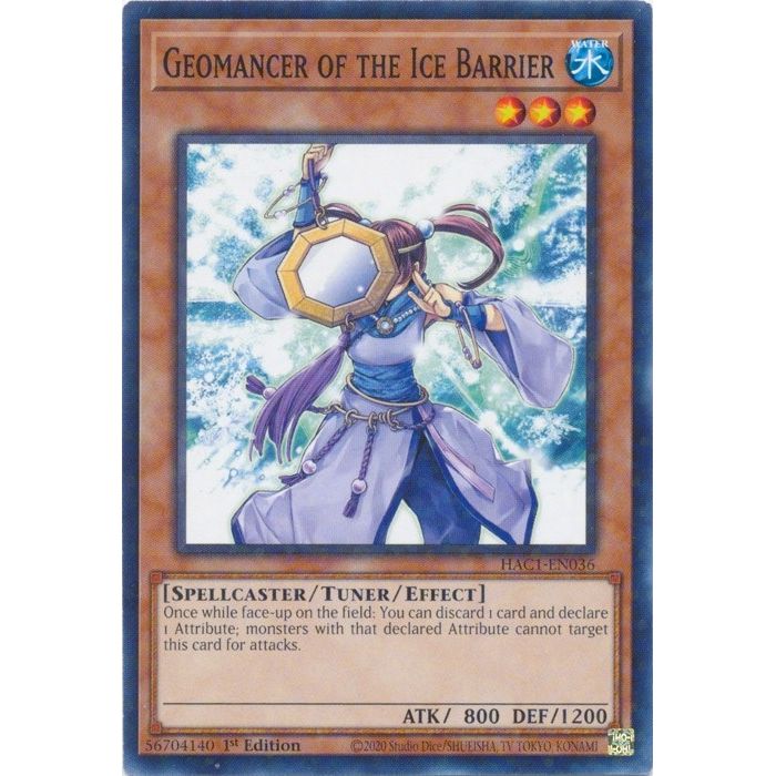 Image for Geomancer of the Ice Barrier (Duel Terminal) (HAC1-EN036) (HAC1) - YuGiOh
