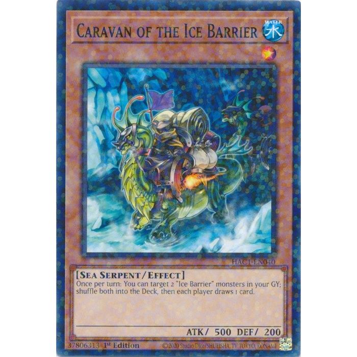Image for Caravan of the Ice Barrier (Duel Terminal) (HAC1-EN040) (HAC1) - YuGiOh