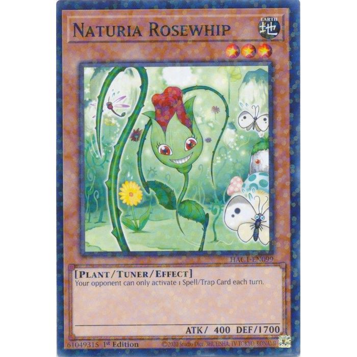 Image for Naturia Rosewhip (Duel Terminal) (HAC1-EN099) (HAC1) - YuGiOh