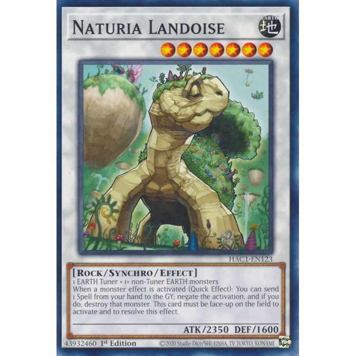 Image for Naturia Landoise (HAC1-EN123) (HAC1) - YuGiOh