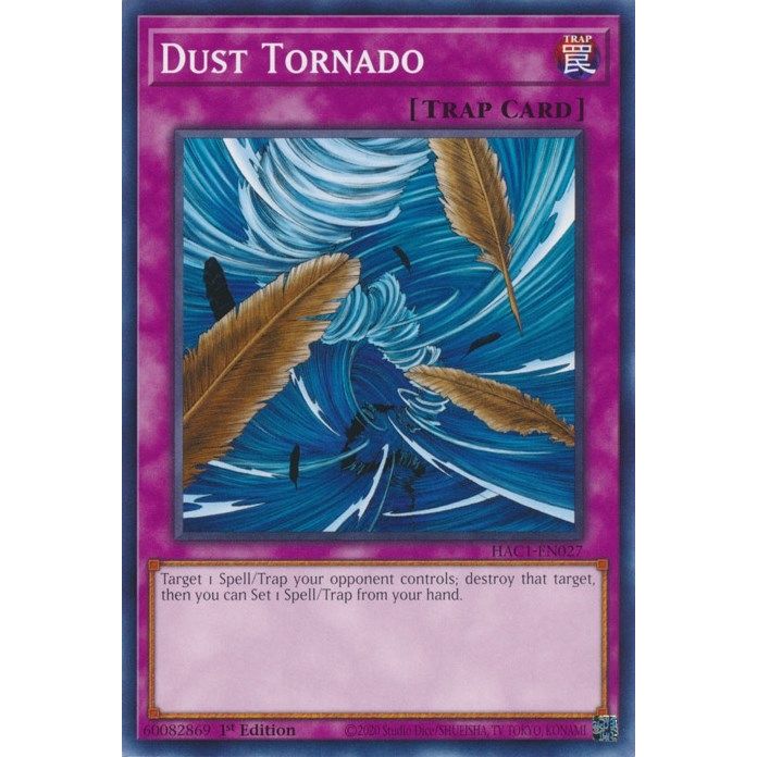 Image for Dust Tornado (HAC1-EN027) (HAC1) - YuGiOh