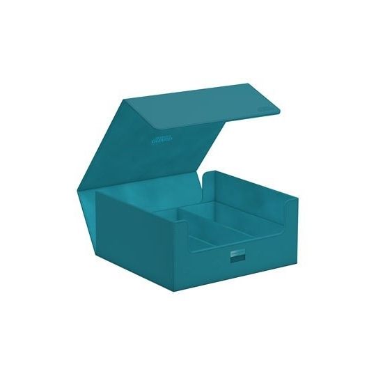 Image for TreasureHive XenoSkin 90+ Monocolor Deck Case - Petrol - Deck Boxes