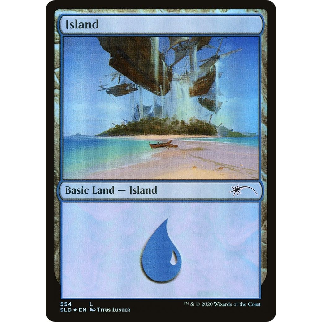 Image for Island (554) (554) (SLD) - Magic: The Gathering