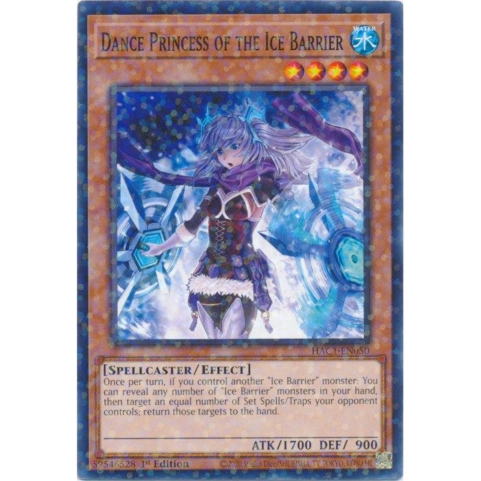 Image for Dance Princess of the Ice Barrier (Duel Terminal) (HAC1-EN050) (HAC1) - YuGiOh