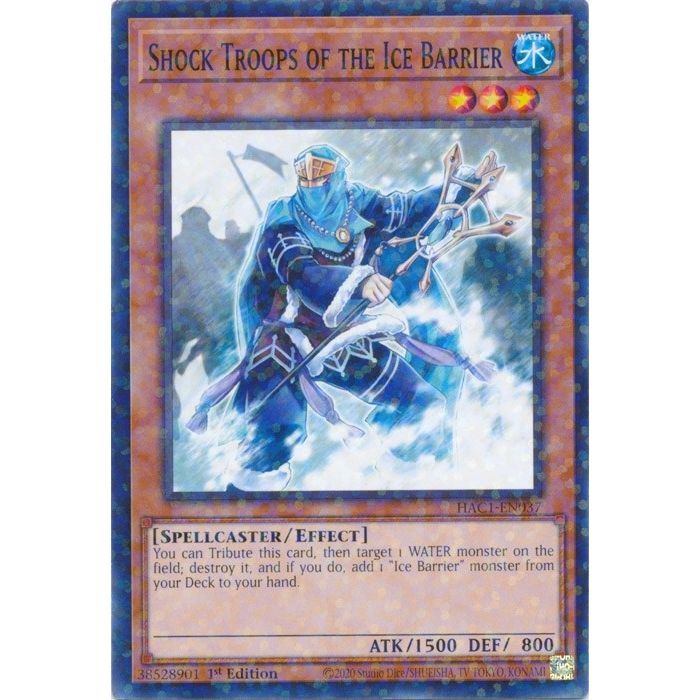 Image for Shock Troops of the Ice Barrier (Duel Terminal) (HAC1-EN037) (HAC1) - YuGiOh
