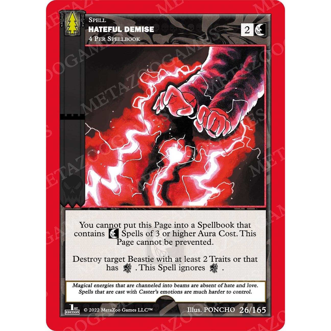 Image for Hateful Demise (26/165) (WILFE) - MetaZoo