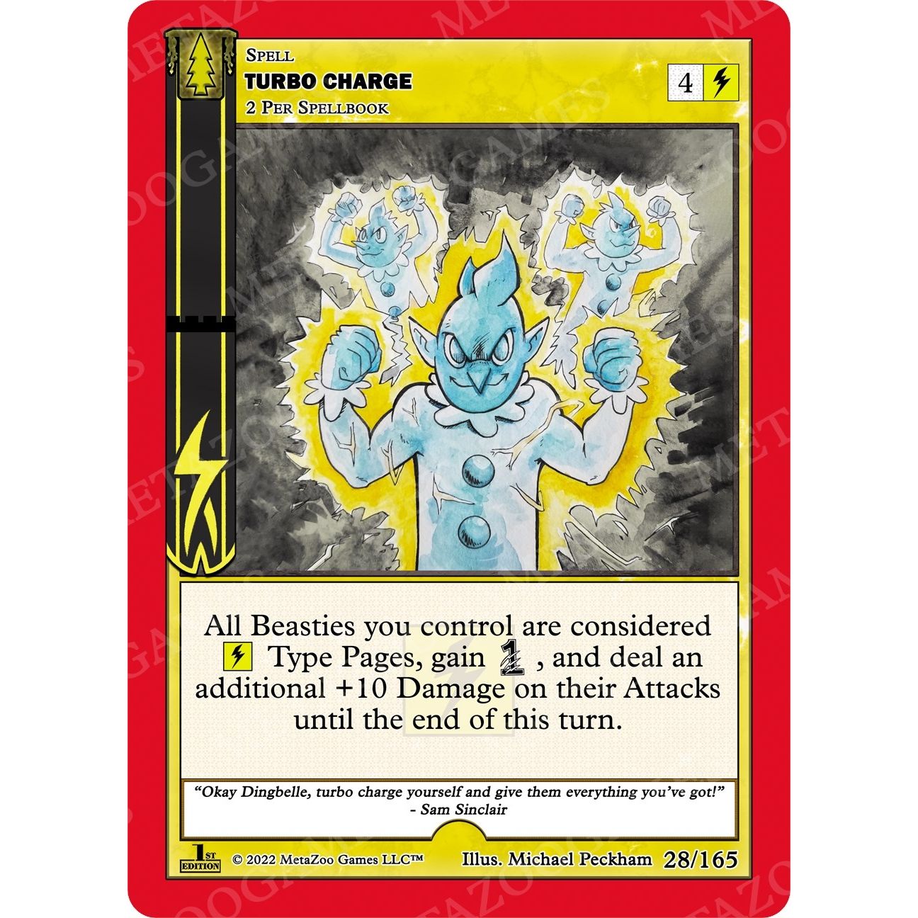 Image for Turbo Charge (28/165) (WILFE) - MetaZoo