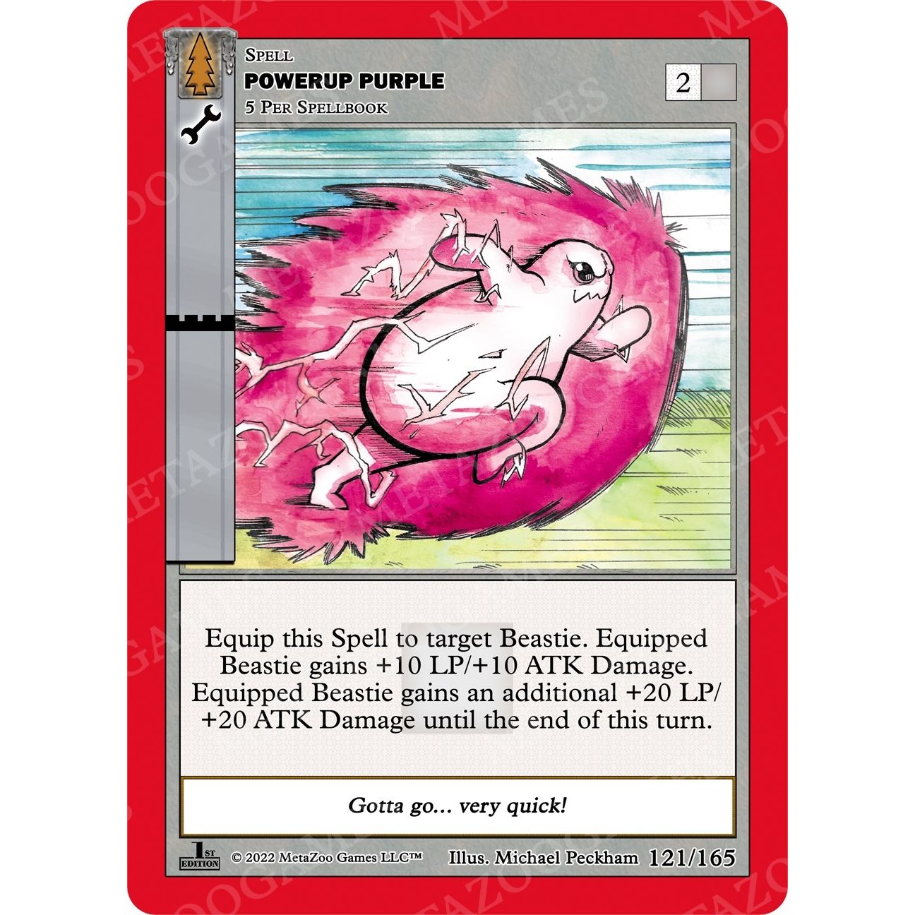 Image for Powerup Purple (121/165) (WILFE) - MetaZoo
