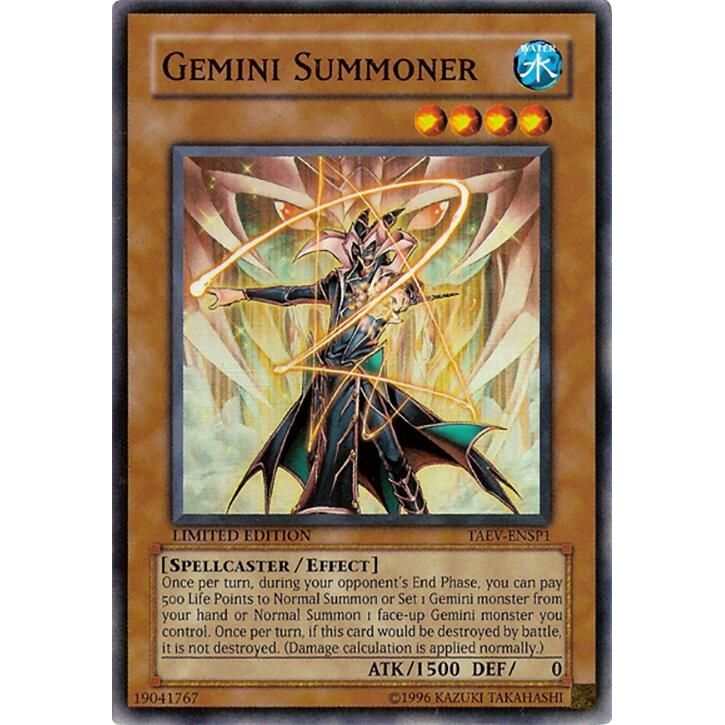 Image for Gemini Summoner (TAEV-ENSP1) - YuGiOh
