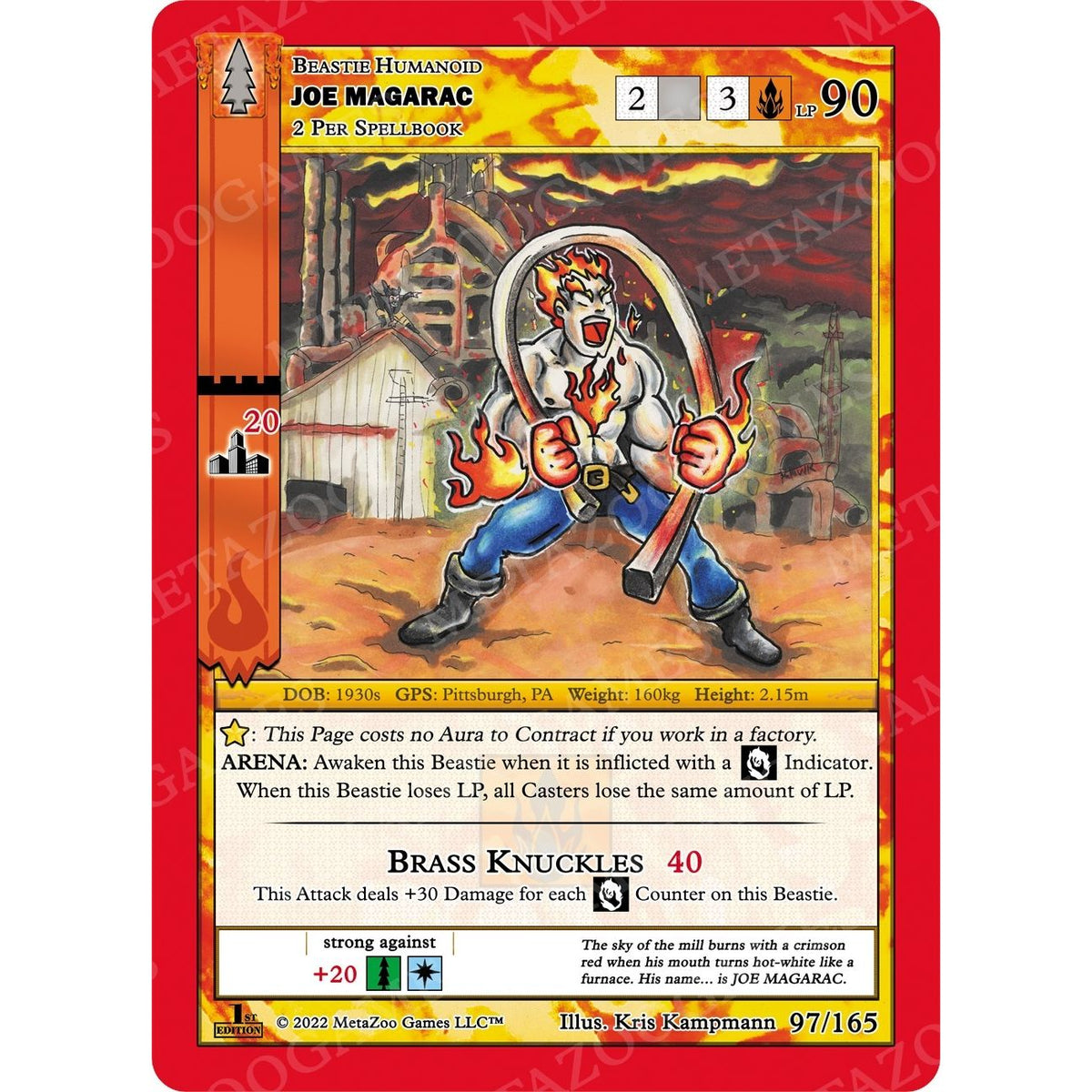 Image for Joe Magarac (97/165) (WILFE) - MetaZoo