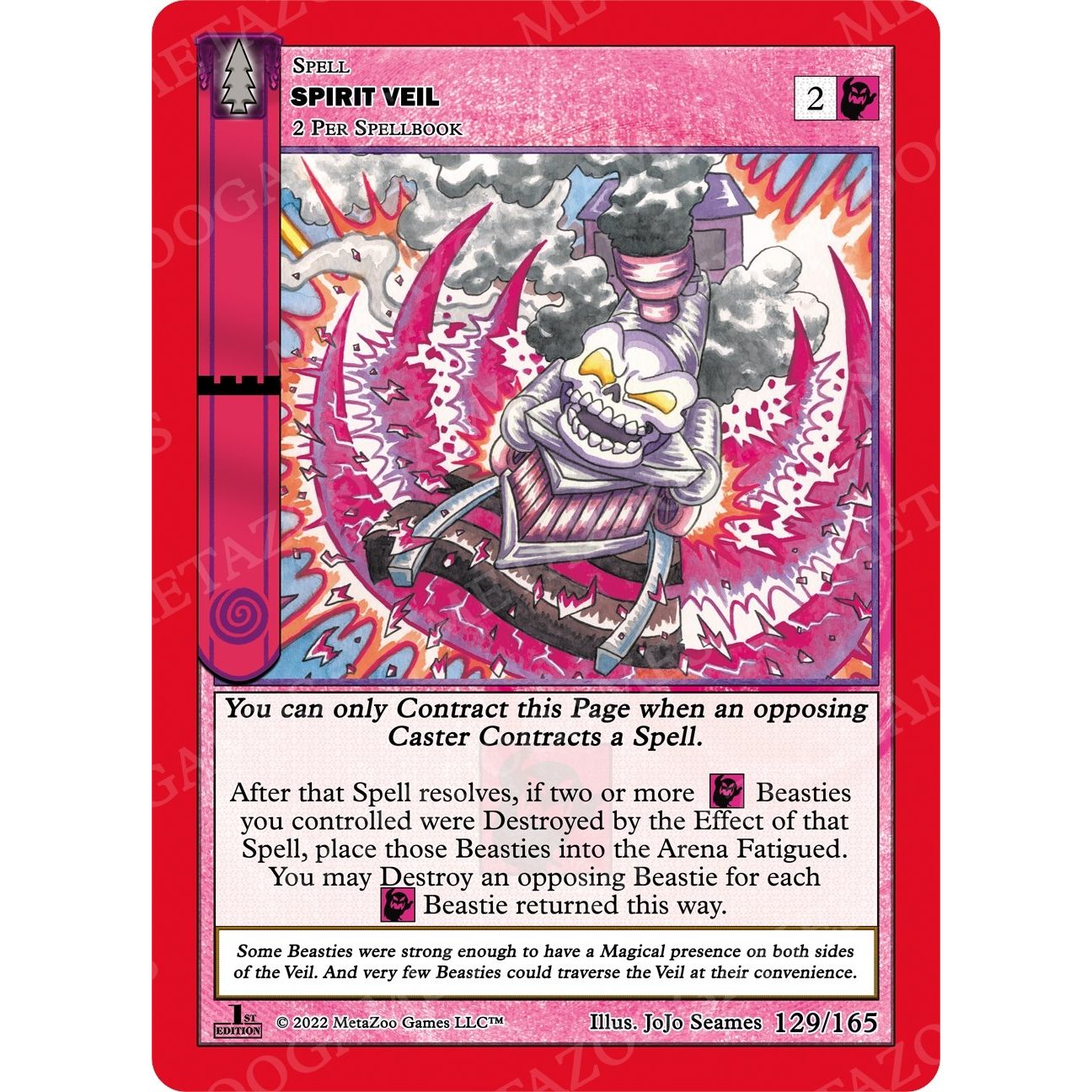 Image for Spirit Veil (129/165) (WILFE) - MetaZoo