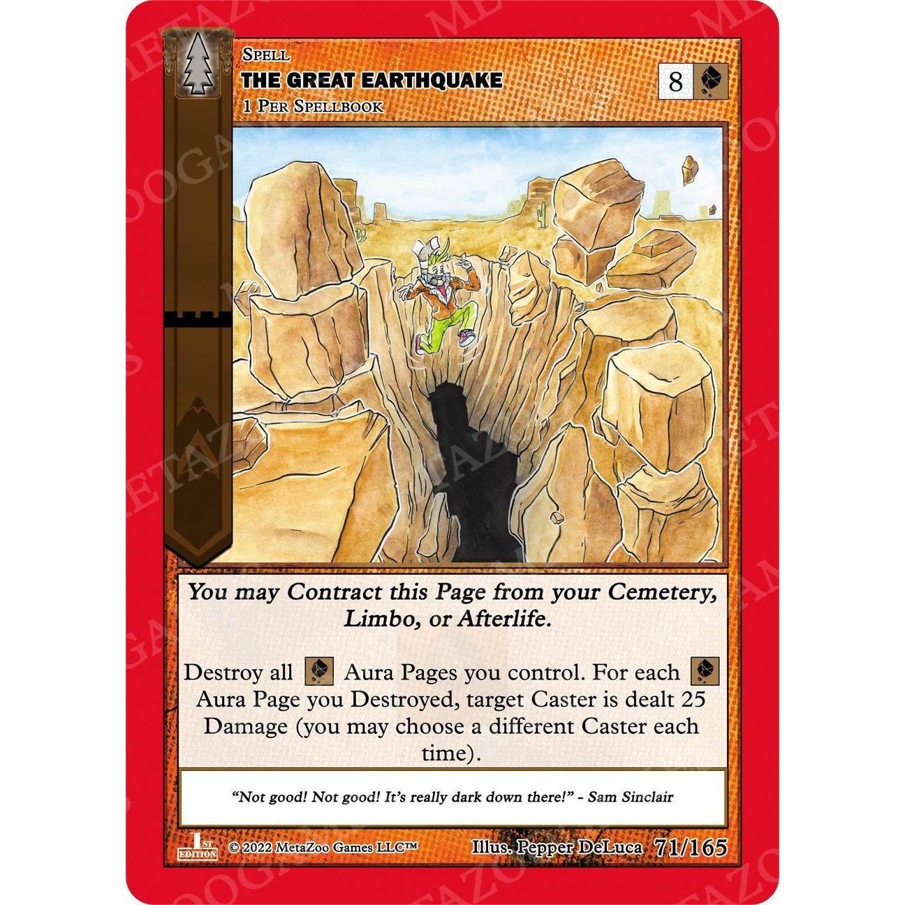 Image for The Great Earthquake (71/165) (WILFE) - MetaZoo