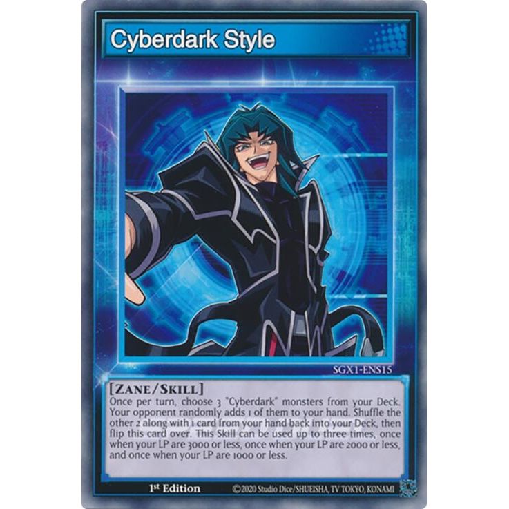 Image for Cyberdark Style (SGX1-ENS15) - YuGiOh