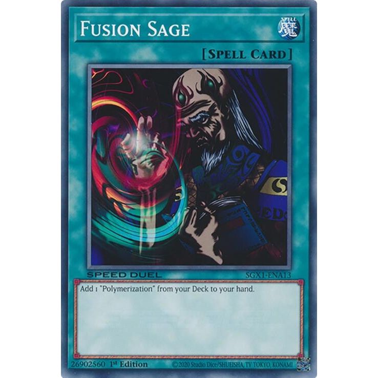 Image for Fusion Sage (SGX1-ENA13) - YuGiOh