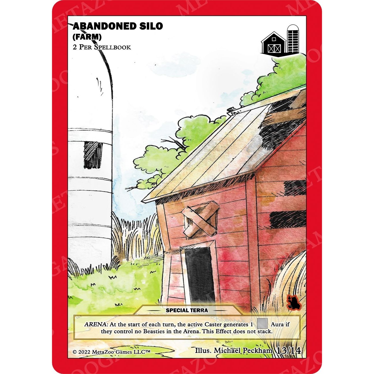 Image for Abandoned Silo (Farm) (13/14) (WILFE-TD) - MetaZoo
