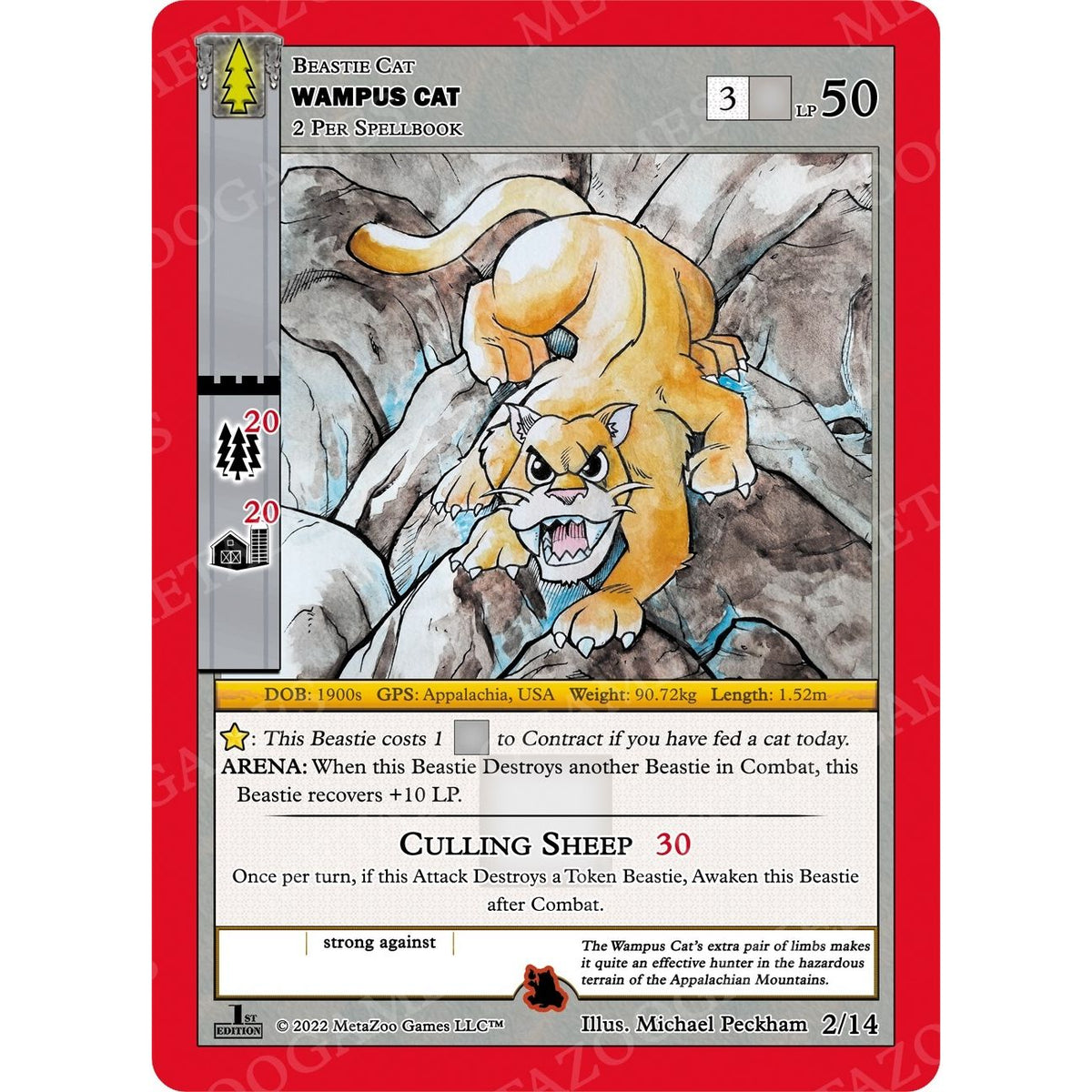 Image for Wampus Cat (2/14) (WILFE-TD) - MetaZoo