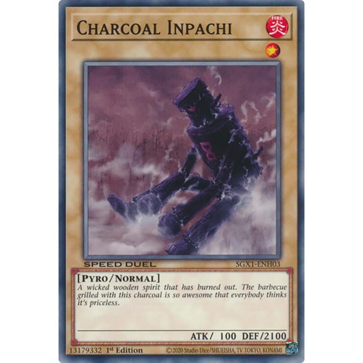 Image for Charcoal Inpachi (SGX1-ENH03) - YuGiOh