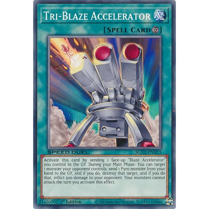 Image for Tri-Blaze Accelerator (SGX1-ENH15) - YuGiOh
