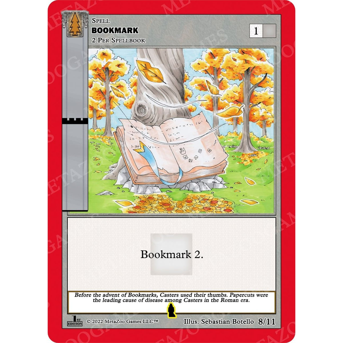 Image for Bookmark (Light) (8/11) (WILFE-TD) - MetaZoo