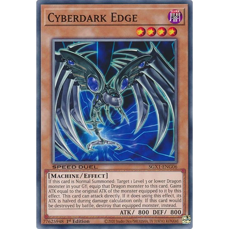 Image for Cyberdark Edge (SGX1-ENG06) - YuGiOh