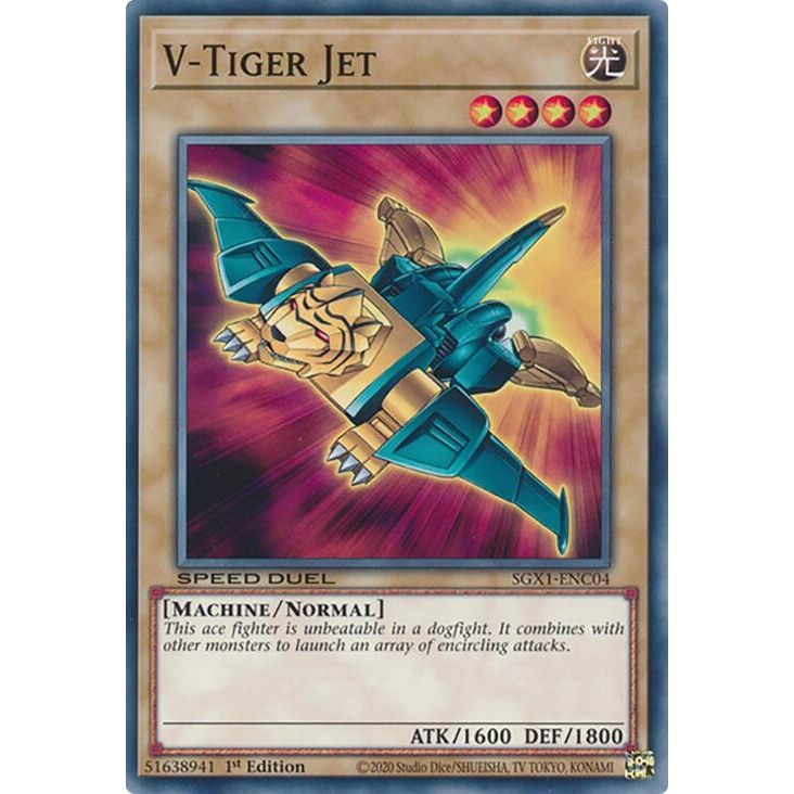 Image for V-Tiger Jet (SGX1-ENC04) - YuGiOh