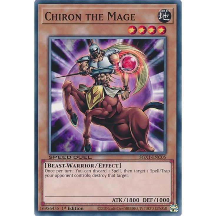 Image for Chiron the Mage (SGX1-ENC05) - YuGiOh