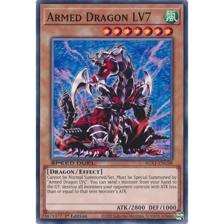 Image for Armed Dragon LV7 (SGX1-ENC08) - YuGiOh