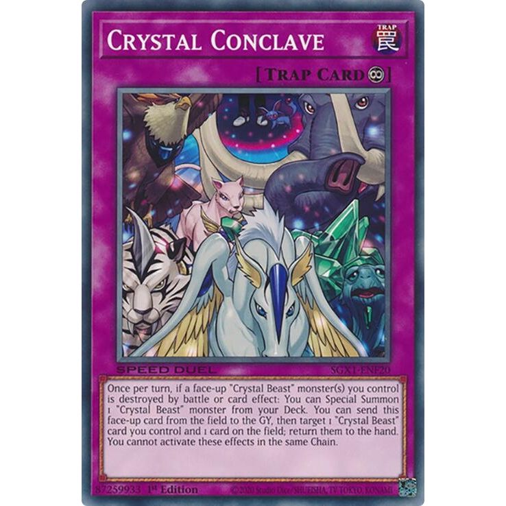 Image for Crystal Conclave (SGX1-ENF20) - YuGiOh