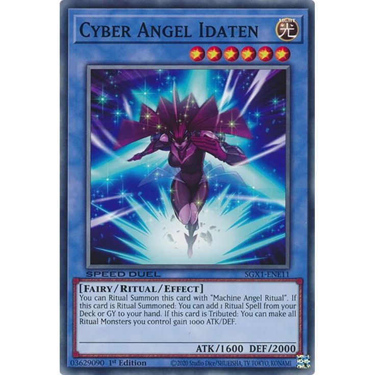 Image for Cyber Angel Idaten (SGX1-ENE11) - YuGiOh