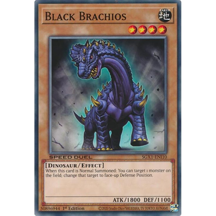 Image for Black Brachios (SGX1-ENI10) - YuGiOh